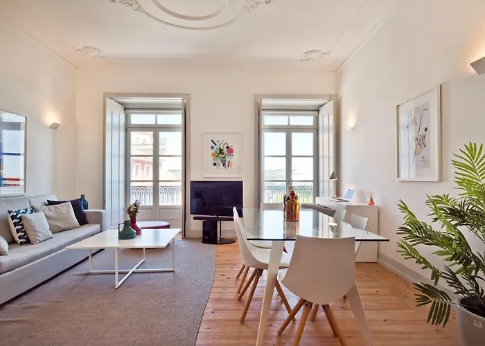 Unique 2 Bdr Apt Sea View Baixa Alfama D